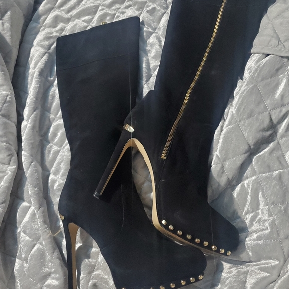 Black Aileen Mk Boots - Picture 4 of 6